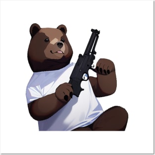 Bear Gun Posters and Art